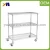Import Square Chrome Carbon Steel Wire Storage Rack Steel Tool Cart with Wheels from China
