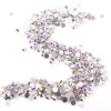 ss6 AB flat back glass stones for nail art