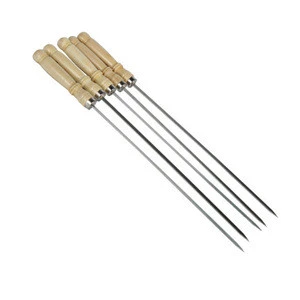 Stainless Steel Barbecue Pin Outdoor Picnic Kebab Tool