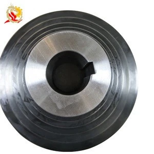 Stainless Steel Cone Capstan Flat Belt Pulley Ceramic Coating Pulley