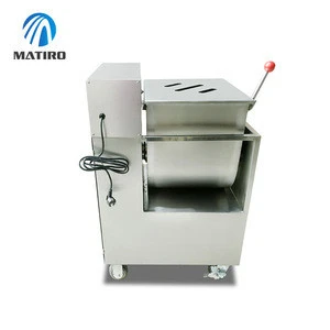 Stainless Steel Electric 35L/time meat mixer machine