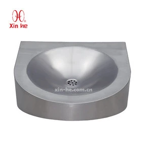 Stainless Steel Hand Washing Basin For Bathroom, Customized Wallmount Sinks