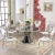 Import stainless steel Living room furniture mirrored dining table from China