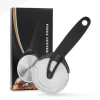 Stainless Steel Pizza Cutter With Soft Handle Cake Bread Pies Round Knife