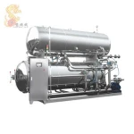 steam heating hot water canning food retort sterilizer for condensed milk