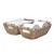 Import StorageWorks Hand-Woven Small Wicker Basket Seagrass Storage Baskets with Wooden Handles from China