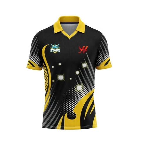 Sublimated Printing Logo Mens New Design Sportswear Cricket Shirt Wholesale Custom Cricket Jerseys
