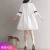 Import Summer art sen female embroidery fringe loose five - sleeve doll dress from China