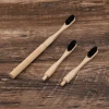 Supplier wholesale custom Interchangeable Detachable Head Bamboo Toothbrush
