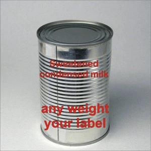 Sweetened condensed milk. Fat = any. Volume 55 kg