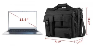 Tactical Briefcase 15.6 Inch Men&#x27;s Messenger Bag Military Briefcase