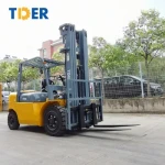 Tder China Manufacture Carretilla Elevadora Diesel De 6 Toneladas Opptional Attachment Fd60 Cpcd60 6 Ton Forklift Forklift