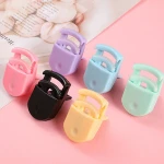 teayason new product portable premium plastic eyelash curler makeup tool mini eyelash curler 6 colors