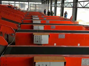 Telescopic Belt Conveyors / Extendable Conveyor Used for Loading Truck container unloading equipment