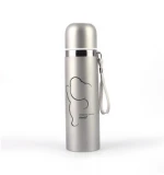 Termos insulated cup vacuum flasks stainless steel thermal bottle for tea coffee thermocup with rpoe   thermo mug easy to carry