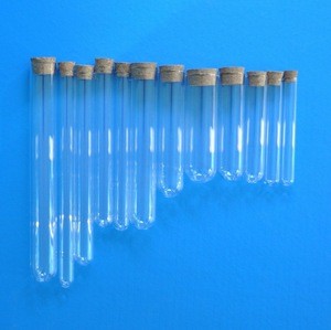Test tube flat bottom glass test tube professional laboratory equipment blood test hard