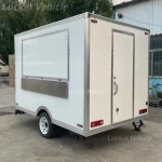 The Fine Quality Solar Powered Street Mini Mobile Fast Food Truck Catering Pizza Ice Cream Coffee Mobile Food Trailer for Sale