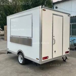 The Fine Quality Solar Powered Street Mini Mobile Fast Food Truck Catering Pizza Ice Cream Coffee Mobile Food Trailer for Sale