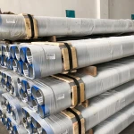 the price of aluminum pipe 2.5 inches short pipe split tube