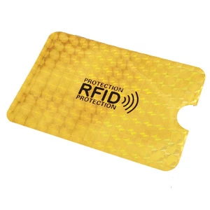Theft Protection RFID Blocking hologram Sleeves Credit Card Holder
