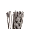 Thermocouple Wire Type K Stainless Steel Braided Steel Wire Braid Cable 2 Core Shielded Twisted Pair Cable