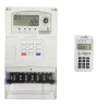 Three Phase Split Keypad Smart Prepaid Electrical Meter With CIU
