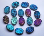 Titenium Druzy Oval Wholesale Loose Gemstone