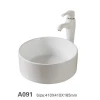 Toilet Sanitary Ware Round Shape Deep Basin Hand Washing Basin A091