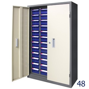 Tool box Cabinet Bin with plastic drawer heavy duty storage bins cabinet metal