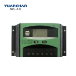 Top One Manufacturer China Battery Charge Controller 50A PWM LCD 12v/24v Solar Charger Controller
