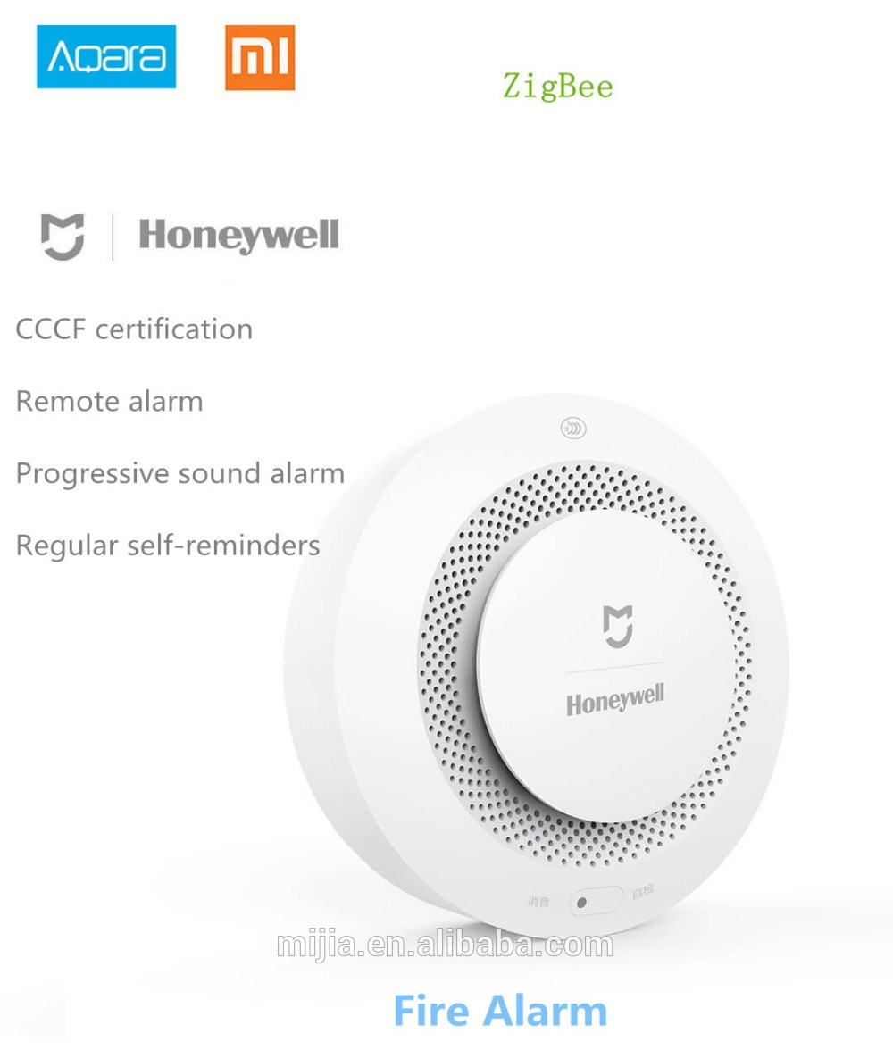 Top quality Honeywell fire alarm zigbee smoke detector for home security system