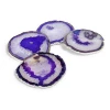 Top quality natural crafts precious stone agate plate agate coaster