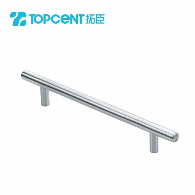 TOPCENT hot sale iron furniture cabinet T bar solid metal door handle