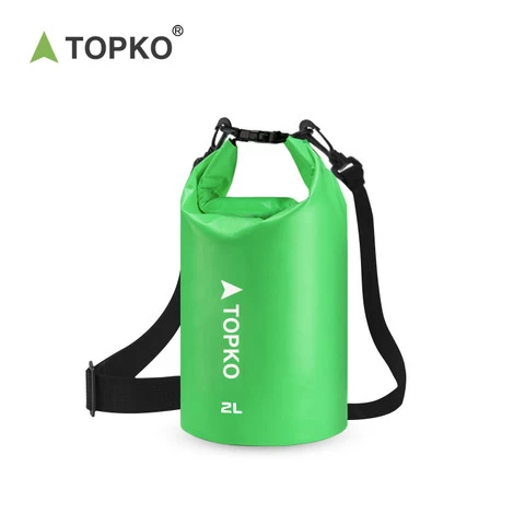 TOPKO PVC Waterproof Backpack Dry Bag 20L In Stock Outdoor Water Floating Waterproof Dry Bag