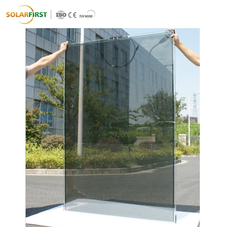 Transparent Thin Film Glass Solar Panel for Window
