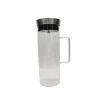 Transparent Water Decanter Pot Cold Water Juice Pot Glass Water Pot with Handle