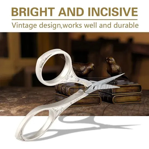Trimmer Handmade Household High Quality Small Embroidery Scissors Made In Professional Stainless Steel Fancy Scissors