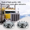 truck chrome removable hubcaps front wheel nut cover alex cover