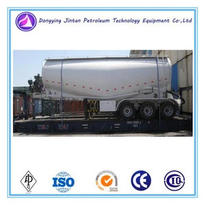 Truck trailer use bulk cement tanker semi trailer