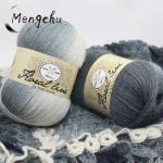 Tufting machine weaving acrylic worsted iceland dk baby crochet organic colorful wool yarn