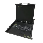 TUXIN TX-1916 KVM Rack Console 1U Rackmount w 19