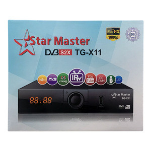 Buy Tv Decoder Dvb-s2 Star Master Tg-x11 Iptv Iks 1080p Full Hd Digital ...