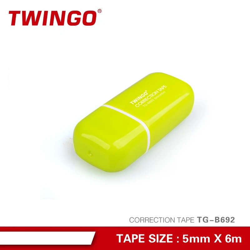 TWINGO Wholesale Office&amp;School Stationery Refill Mini Cute Correction Tape