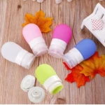 TXark Food grade silicone squeeze bottles& Portable Travel Silicone Packing Bottle Lotion Shampoo Bath Supplies