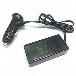 Universal Car Voltmeter 12V 24V Auto Digital Gauge Car Battery Voltage Meter