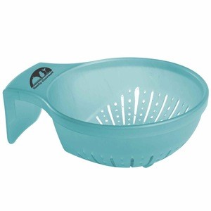 USA Made Over-The-Sink Strainer - attaches to center divide of double basin sink and comes with your logo
