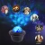 Import Usb Led Star Night Light Music Starry Galaxy Projector with LED Nebula Cloud/Moving Ocean Wave,Galaxy Lights Gift for Kids from China