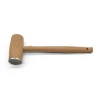 Useful wooden meat tenderising hammer crab hammer with stainless steel head to save energy