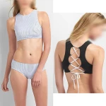 vbk-1106, hot sale summer  swimwear fashion women bikini customized swimsuit with top quality