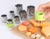 Vegetable Cutter Shapes Set (8 Piece) - Mini Cookie Cutters Vegetable Shape Christmas Cutters Set